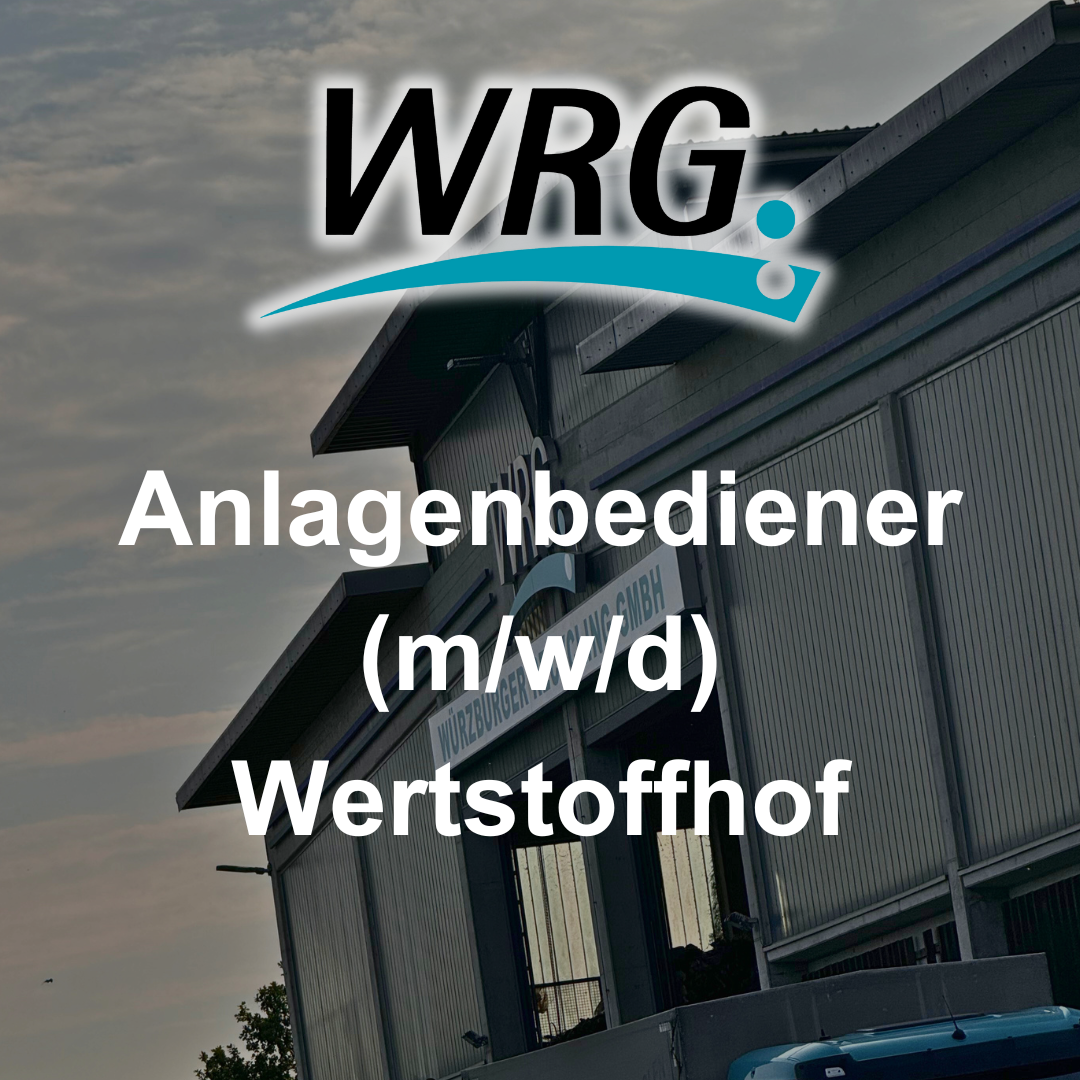 Anlagenbediener (m/w/d), Wertstoffhof